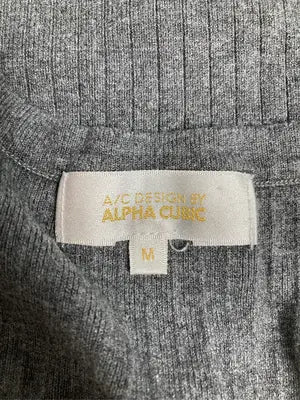 ALPHA CUBIC/アルファキュービック/ワンピース/ワンピース/ドレス/グレー/M