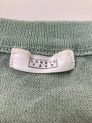 LOWRYS FARM/ローリーズファーム/Tシャツ/カットソー/トップス/ライトグリーン/F