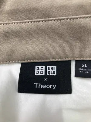 UNIQLO × Theory/ポロシャツ/トップス/ホワイト/XL
