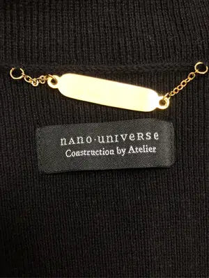 nano UNIVERSE/ナノユニバース/Tシャツ/カットソー/トップス/ブラック/L