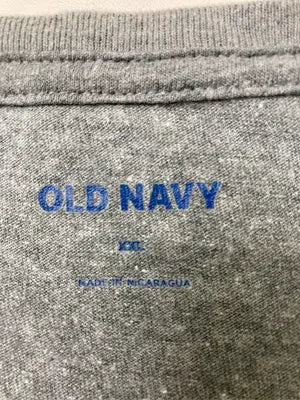 OLD NAVY/オールドネイビー/Tシャツ/カットソー/トップス/グレー/XXL