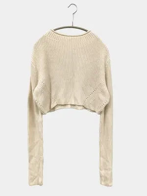 MOUSSY/マウジー/ニット/セーター/トップス/アイボリー/F