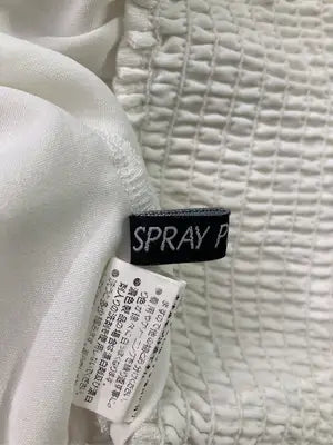 SPRAY PREMIUM/スプレイプレミアム/シャツ/ブラウス/トップス/ホワイト/M