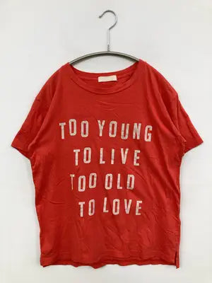LESCER/Tシャツ/カットソー/トップス/レッド/38