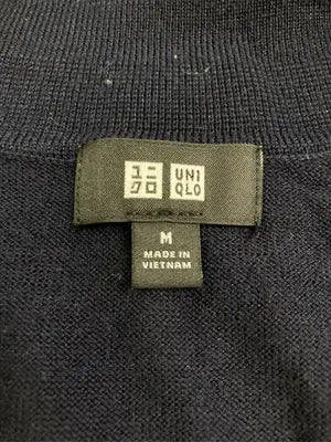 UNIQLO/ユニクロ/ニット/セーター/トップス/ネイビー/M