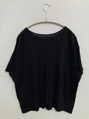 Tシャツ/カットソー/トップス/ブラック/3