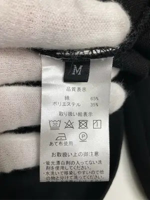manolba/Tシャツ/カットソー/トップス/ブラック/M