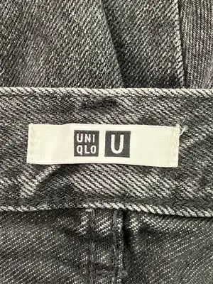 UNIQLO/ユニクロ/デニムパンツ/パンツ/ブラック/30