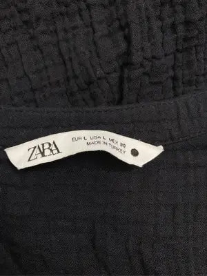 ZARA/ザラ/シャツ/ブラウス/トップス/ブラック/EUR L/USA L/MEX 30