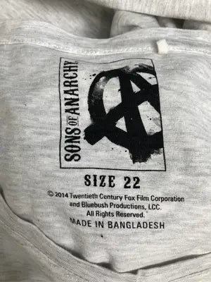 SONS of ANARCHY/Tシャツ/カットソー/トップス/グレー/22