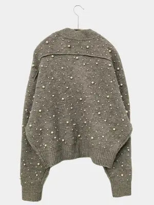 ZARA/ザラ/カーディガン/ボレロ/トップス/グレー/USA L