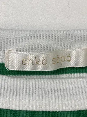 ehka sopo/エヘカソポ/Tシャツ/カットソー/トップス/グリーン/F