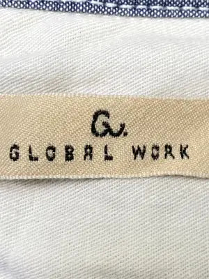 GLOBAL WORK/グローバルワーク/シャツ/ブラウス/トップス/ネイビー/M