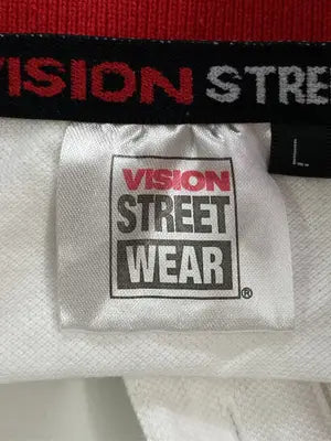 VISION STREET WEAR/ヴィジョンストリートウェア/ポロシャツ/トップス/ホワイト/L