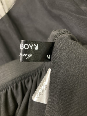 PLAYBOY/プレイボーイ/ロングスカート/スカート/ブラック/M