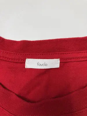 favclo./ファブクロー/Tシャツ/カットソー/トップス/レッド/F