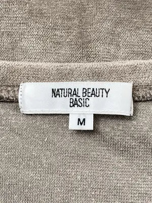 NATURAL BEAUTY BASIC/ナチュラルビューティーベーシック/Tシャツ/カットソー/トップス/ブラウン/M