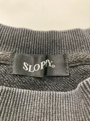 SLOPPY/スロッピー/スウェット/トップス/ブラック/F