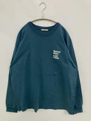 BAYFLOW/ベイフロー/Tシャツ/カットソー/トップス/ブルー/3
