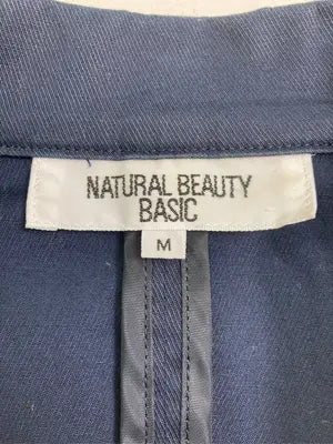 NATURAL BEAUTY BASIC/ナチュラルビューティーベーシック/テーラードジャケット/ジャケット/アウター/ネイビー/M