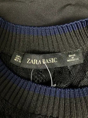 ZARA BASIC/ザラベーシック/ワンピース/ワンピース/ドレス/ブラック/L