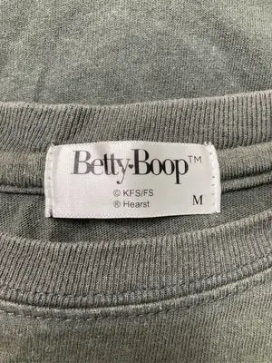 Betty・Boop/ベティブープ/Tシャツ/カットソー/トップス/グレー/M