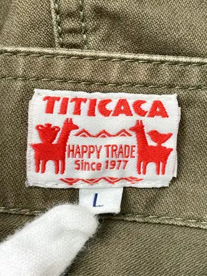 TITICACA/チチカカ/サロペット/オーバーオール/オールインワン・サロペット/カーキ/L