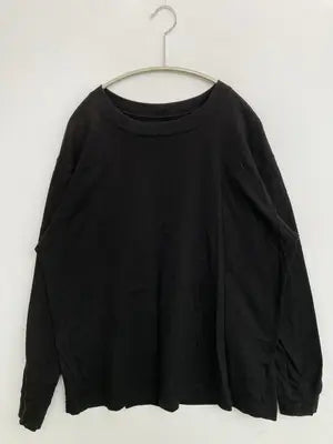 無印良品/ムジルシリョウヒン/Tシャツ/カットソー/トップス/ブラック/L