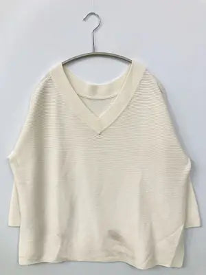 PLST/プラステ/ニット/セーター/トップス/アイボリー/M