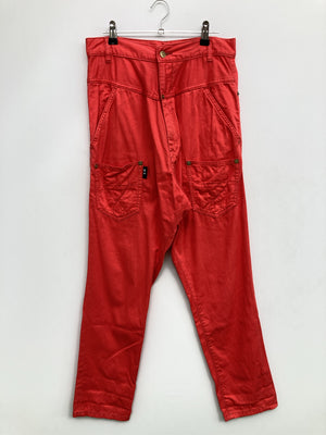 mercibeaucoup,/メルシーボークー/カーゴパンツ/パンツ/レッド/0