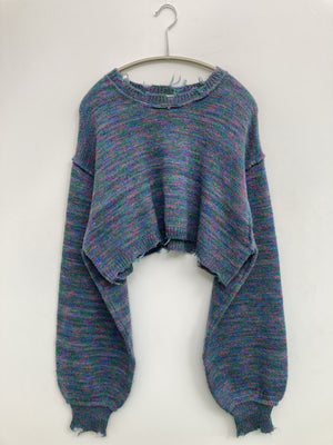 W.W.G/フーズフーギャラリー/ニット/セーター/トップス/ネイビー/F