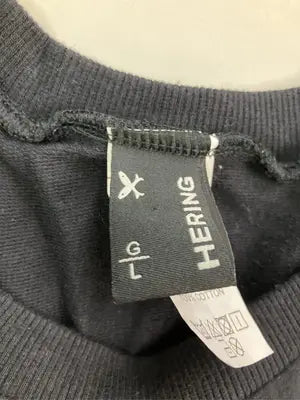 HERING/スウェット/トップス/ブラック/L/G