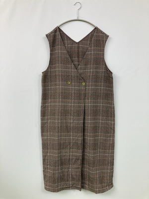 ワンピース/ワンピース/ドレス/グレー/L