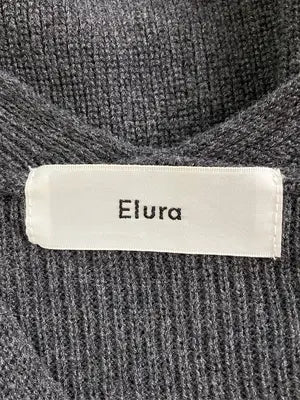 Elura/エルーラ/ニット/セーター/トップス/ブラック/S