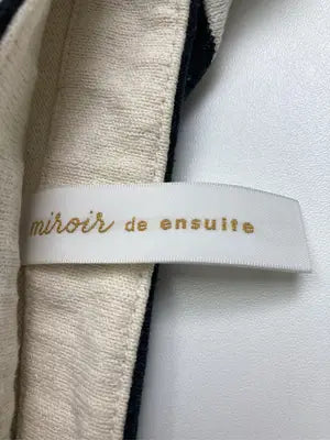 miroir de ensuite/Tシャツ/カットソー/トップス/アイボリー/38