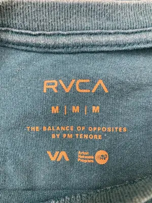 RVCA/ルーカ/Tシャツ/カットソー/トップス/グリーン/M