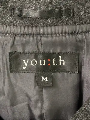 youth/ダッフルコート/ジャケット/アウター/グレー/M