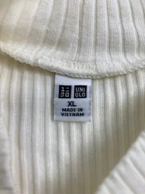UNIQLO/ユニクロ/Tシャツ/カットソー/トップス/アイボリー/XL