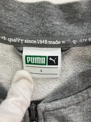PUMA/プーマ/ジャージ/トラックジャケット/トップス/グレー/L