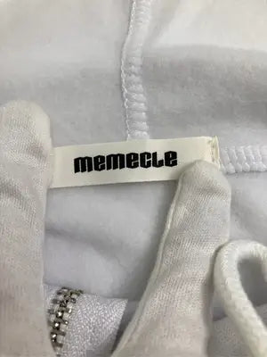 memecle/パーカー/トップス/ホワイト/S