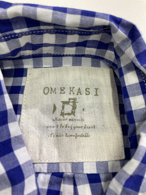 OMEKASI/シャツ/ブラウス/トップス/ブルー