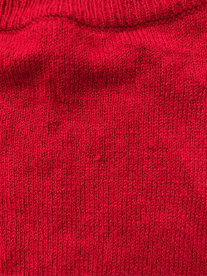 IMAGE/イメージ/ニット/セーター/トップス/レッド/L