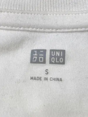 UNIQLO/ユニクロ/Tシャツ/カットソー/トップス/アイボリー/S
