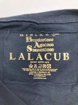 LALACUB/ララキューブ/Tシャツ/カットソー/トップス/ブラック/F
