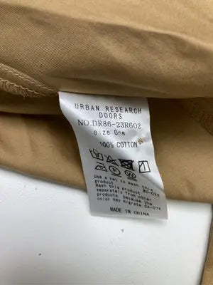 URBAN RESEARCH DOORS/アーバンリサーチドアーズ/Tシャツ/カットソー/トップス/ブラウン/One