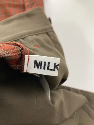 MILK FED./ミルクフェド/スラックス/パンツ/ブラウン/S