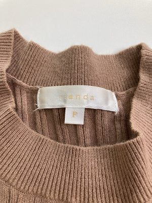 rienda/リエンダ/ワンピース/ワンピース/ドレス/ブラウン/F