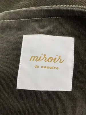 miroir de ensuite/ノーカラーコート/ジャケット/アウター/ブラウン/40