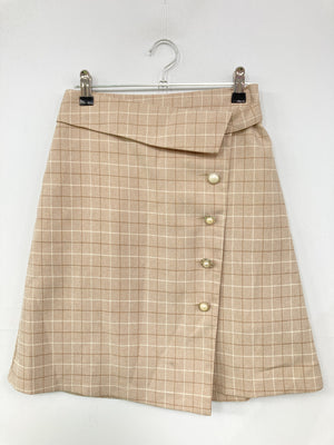 MAJESTIC LEGON/マジェスティックレゴン/ショート/ミニスカート/スカート/ベージュ/M