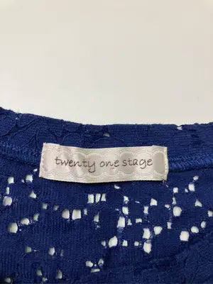 twenty one stage/Tシャツ/カットソー/トップス/ネイビー/M